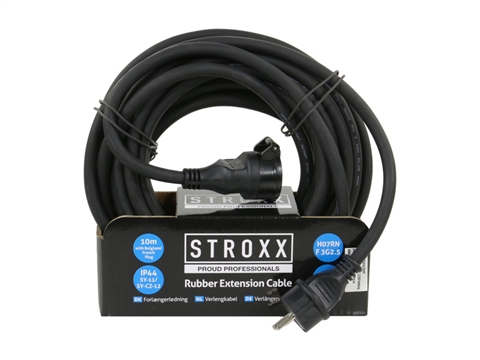Удлинитель STROXX IP44 H07RN-F3G1.5 VDE 10 м (неопреновый кабель)